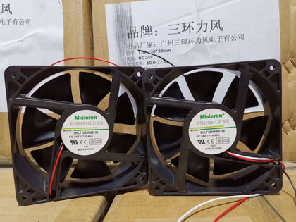 Tricyclic Wind SHLF1224NBE-39 24V 0.46a 12038 12cm 2/3-Wire Cooling Fan-inewdeals.com