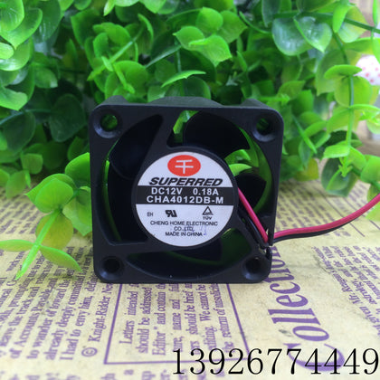 Benny 4020 CHA4012DB-M 4CM 4cm 12V 0.18A 2-Wire Cooling Fan-inewdeals.com