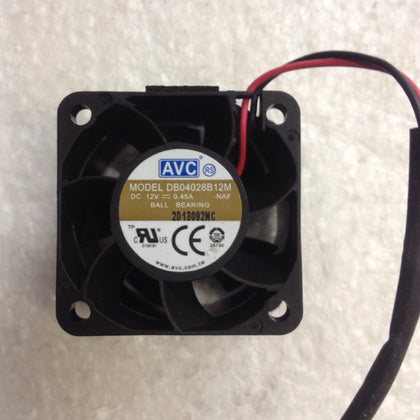 AVC 4028 Db04028b12m 12v 0.45a 4cm Three-Wire Server Case Large Air Fan-inewdeals.com