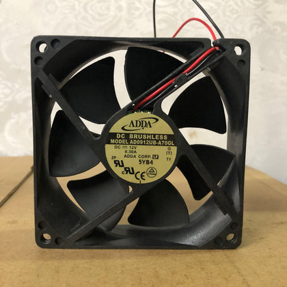 Adda AD0912UB-A70GL 9 9025 12V 0.30A Double Ball Chassis Cooling Fan-inewdeals.com
