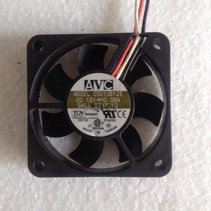 AVC C5010B12EV 5CM5010 12V 0.08A Double Ball Cooling Fan Speed-inewdeals.com