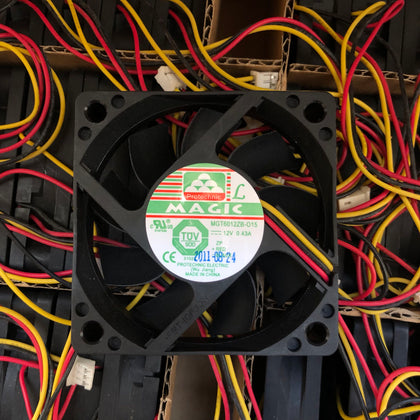 Yongli MGT6012ZB-O15 12V 0.43a 6015 6cm Large Air Cooling Fan-inewdeals.com