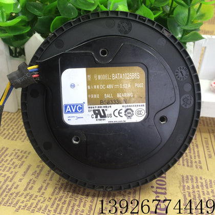AVC Bata1025b8s 48v 0.52a DC Motor Cooling Fan for Core Fan-inewdeals.com