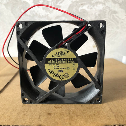 Adda AD0824MB-A70GL 8025 24V 0.10A 8CM Inverter Double Ball Fan-inewdeals.com