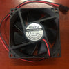 huayu HY8025H12B 12V 0.15a 8025 8cm Fan 2-Wire Ball Cooling Fan