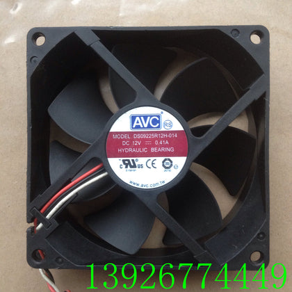 AVC 9225 12V 0.41A Chassis Fan 3-Pin Large Air Volume 9cm DS09225R12H-014-inewdeals.com