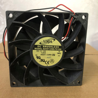 Adda Fan AD0912HB-F91DS 1.00a9238/12V Ultra-High Speed Large Air Volume High Wind Pressure-inewdeals.com