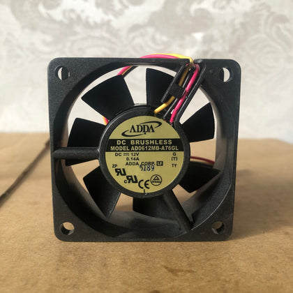 Adda 6025 6cm/cm 12V 0.14a Ball Cooling Fan AD0612MB-A76GL-inewdeals.com