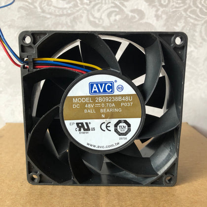 AVC 2 B09238B48U 9038 48V 0.70A 9CM 4-Wire Max Airflow Rate Converter Fan-inewdeals.com