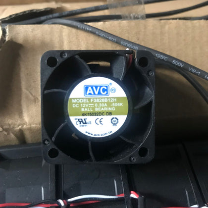 AVC F3828B12H 12V 0.3a 3828 3.8cm Three Double Ball Cooling Fan-inewdeals.com