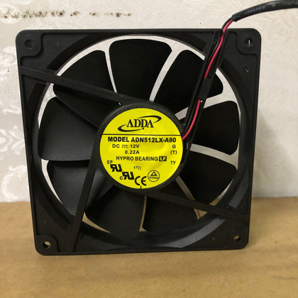 Adda 13525 12V 0.22A ADN512LX-A90 13.5cm 2-Wire Cooling Fan-inewdeals.com