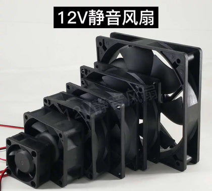 4/5/6/7/8/9/12/14cm/cm 5V/12V/24V Silent DC Power Cooling Fan-inewdeals.com