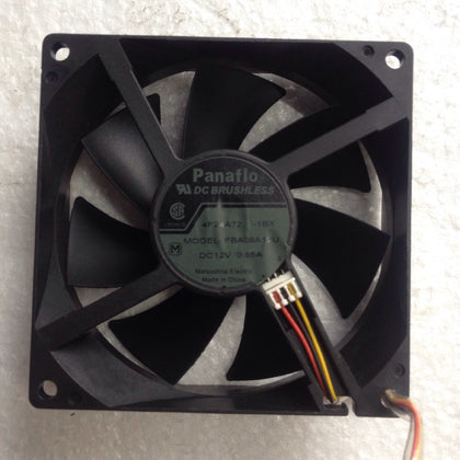 Japan Panasonic Fba09a12u 9025 12v 0.55a Three-Wire Speed Server Fan-inewdeals.com