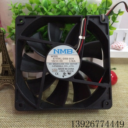 Then 4710KL-04W-B39 12025 12V 0.36A 12CM 3-Wire Chassis Cooling Fan-inewdeals.com