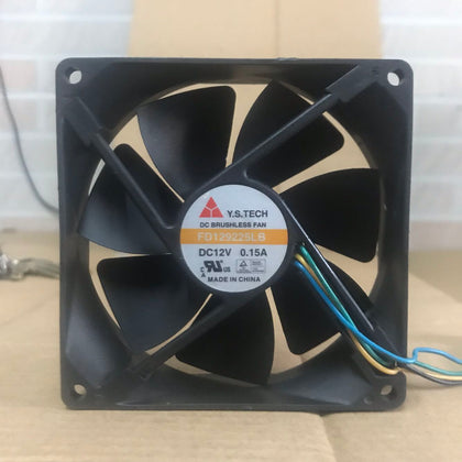 Yuanshan Fd129225lb 9225 12v 0.15a 9cm/cm Silent Chassis Power Cooling Fan-inewdeals.com