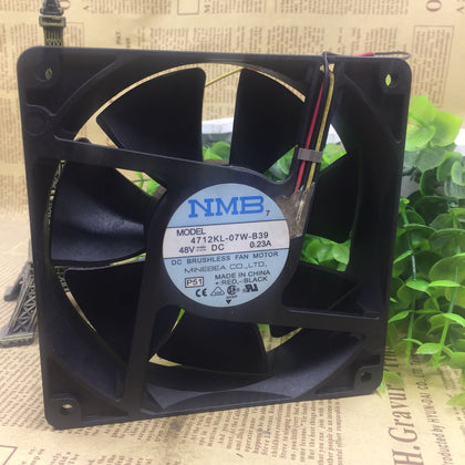 Mepeiya NMB 4712kl-07w-B39 12cm 48V 0.23a Variable Frequency Waterproof Fan-inewdeals.com