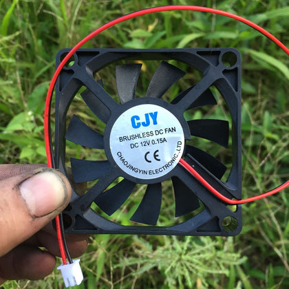 7010 Fan 12V 0.15a 2-Wire Mute Ultra-Thin Cooling Fan 70*70 * 10mm 7cm-inewdeals.com