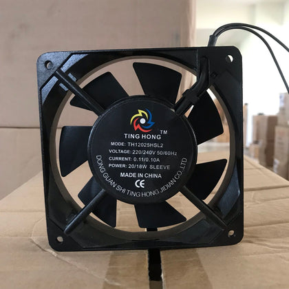Ting Hong TH12025HSL2 220v/380v 12025 12cm Cabinet Axial Flow Radiating Fan-inewdeals.com