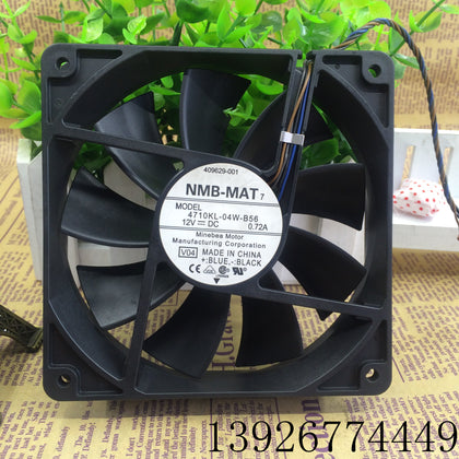 Then 4710KL-04W-B56 12025 12V 0.72A 12CM 4-Wire Chassis Cooling Fan-inewdeals.com