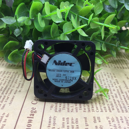 D04X-12TH 35B 12V 0.06A Nidec 40*40 * 10mm Double Ball Cooling Fan-inewdeals.com