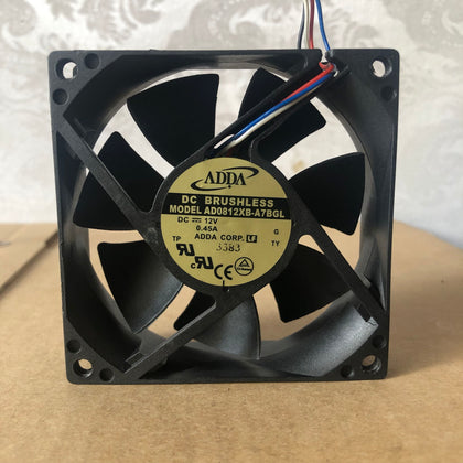 Adda AD0812XB-A7BGL 12V 0.45a 8025 4-Wire PWM Power Cooling Fan-inewdeals.com