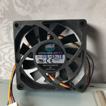 Cooler A7015-38BB-4AP-F1 12V 0.34a 7015 7CM 4-Wire Fan-inewdeals.com