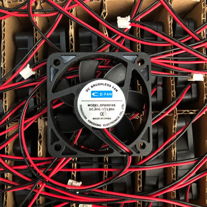D-FAN DFH5010S 19V 0.20A 2-Wire Mute 5010 Fan Cooling Fan-inewdeals.com