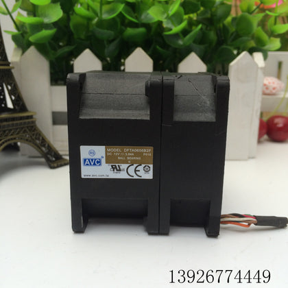AVC DFTA0656B2F 12V 3.84a 6056 Dual-Motor Server Cooling Fan-inewdeals.com