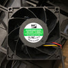 yi meng M DZ08038B12UG 12V 1.50a 8038 8cm 4-Wire Temperature Control Fan