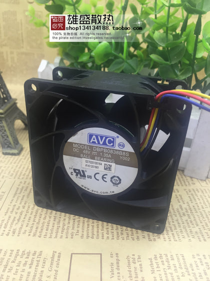 AVC DBPB0838B8S 48V 1.35A 8038 8CM Max Airflow Rate 4 Steer-by-Wire Speed Cooling Fan-inewdeals.com