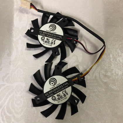 7010 Power 12V 0.50a Pla07010b12hh Ultra-Thin Graphics Fan Dual Fan-inewdeals.com