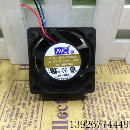 AVC 4cm Large Air Fan 4020 12V 0.40a Ds04020b12s Double Ball Speed Measurement-inewdeals.com