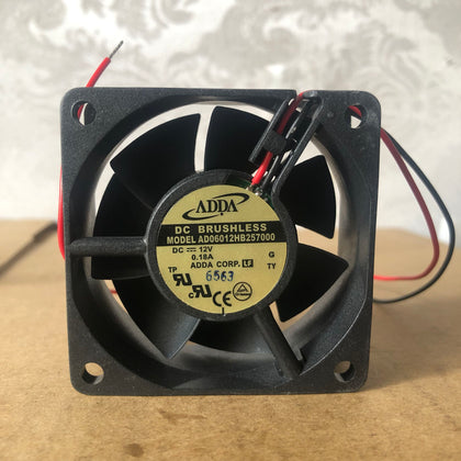 Adda AD06012HB257000 6025 12V 0.18A 6CM Double Ball 2-Wire Fan-inewdeals.com
