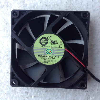 Yongli Magic 8cm 8015mm Silent Cooling Fan 12V 0.23A MGA8012XS-A15 2-Wire-inewdeals.com