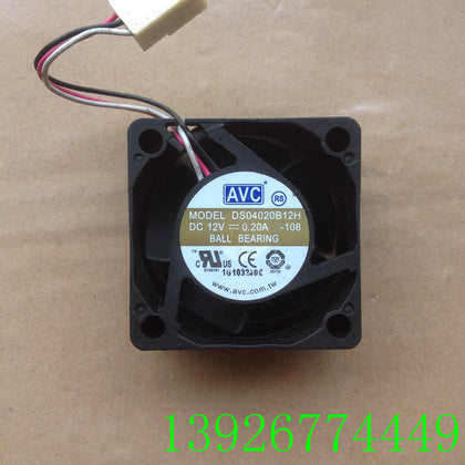 AVC 4CM 4cm 1U Server Switch Fan 4020 12V 0.20A DS04020B12H-inewdeals.com