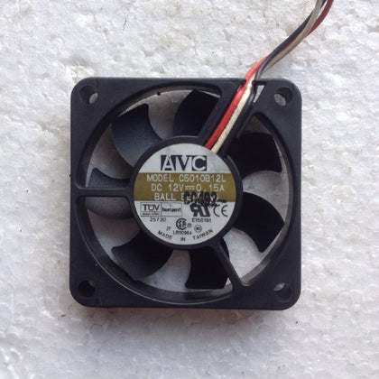 AVC 5010 5cm 0.15a Ultra-Thin Double Ball Fan C5010b12l/C5010b12lv-inewdeals.com