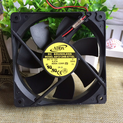 Adda 12025 12V 0.37A Chassis Cooling Fan AD1212HB-A71GL A73GL-inewdeals.com