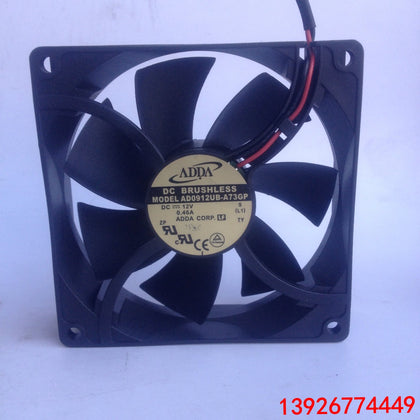 Adda Xiexi 9cm 9025 Double Ball Big Wind Fan 12V 0.46a AD0912UB-A73GP-inewdeals.com