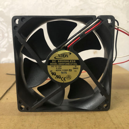AD0912HB-A73GL Adda Fan 9025 12V 9cm Large Air Volume Chassis Power Cooling Fan-inewdeals.com