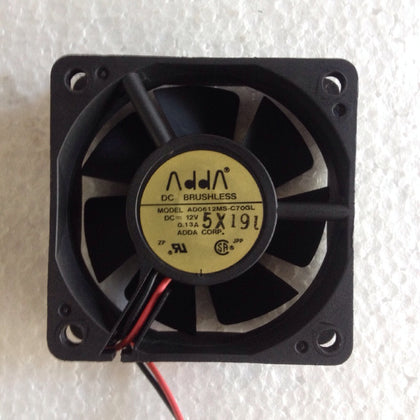 Adda xie xi 6cm Fan 6020 Cooling Fan 12V 0.13A AD0612MS-C70GL 2-Wire-inewdeals.com