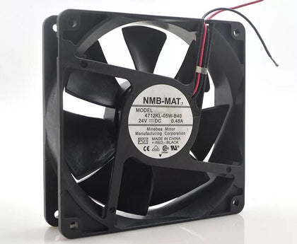 Then 4712KL-05W-B40 12038 12CM 24V 0.48A Double Ball 2-Wire Cooling Fan-inewdeals.com