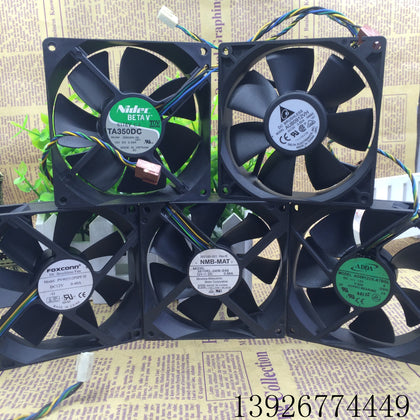 12V 9025 9cm 9cm 4 Pin/Line PWM Temperature Control Silent Case Cooling Fan-inewdeals.com