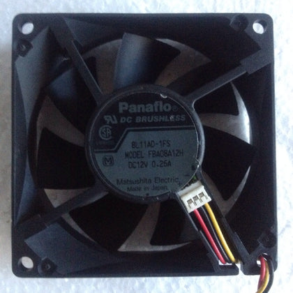 Japan Panafio Chassis Cooling Fan 8025 Fba08a12h 12v 0.25a-inewdeals.com