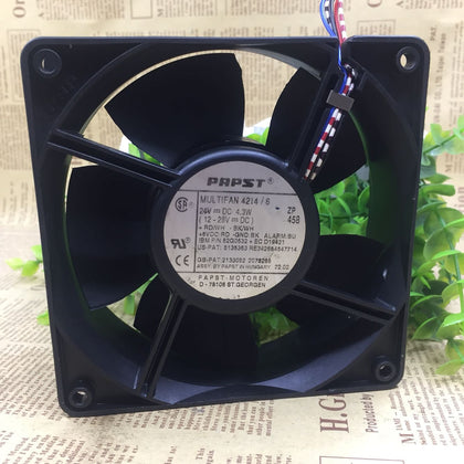 Papst MULTIFAN4214/6 12CM cm 12038 24V 4.3 Double Ball Device Cooling Fan-inewdeals.com