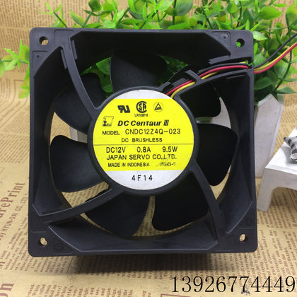 Japan Servo CNDC12Z4Q-023 12V 0.8A 12cm 12038 Industrial Fan-inewdeals.com