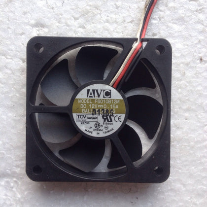AVC F6010B12M 6010 6CM 12V 0.15A 3-Wire Cooling CPU Fan-inewdeals.com