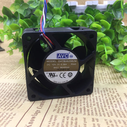 AVC 6025 12V 0.36a 6cm 4-Wire Temperature Control Server Cooling Fan Datb0625b2m-inewdeals.com