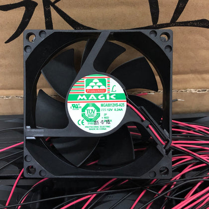 Yongli MGA8012HS-A25 12V 0.24a Chassis Mute Fan 8cm/cm Fan-inewdeals.com