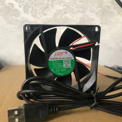 8025 5V 0.26a 8cm USB Fan Chassis Router 8cm Set-Top Box Cooling Fan-inewdeals.com