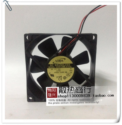 Adda 8025 AD0812MB-A70GL 12V 0.15A 8CM Double Ball Bearing Cooling Fan-inewdeals.com